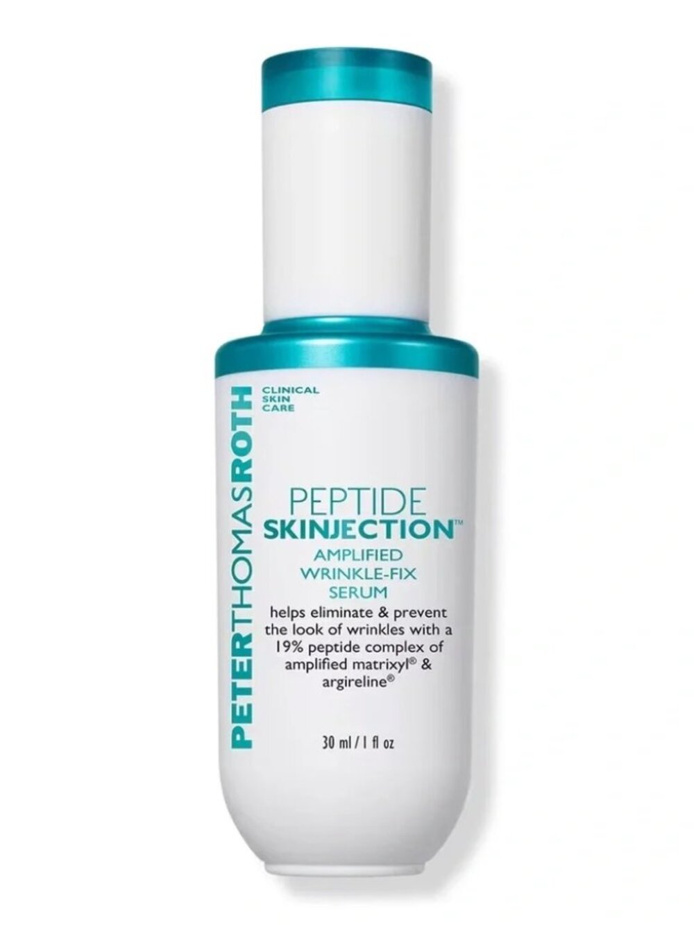 NEW IN BOX PETER THOMAS ROTH PEPTIDE SKINJECTION AMPLIFIED WRINKLE-FIX SERUM
